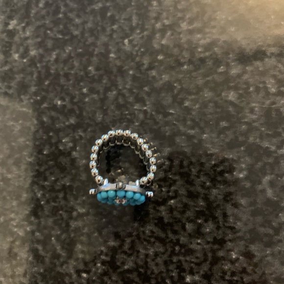 Turquoise stretch ring - Picture 4 of 5